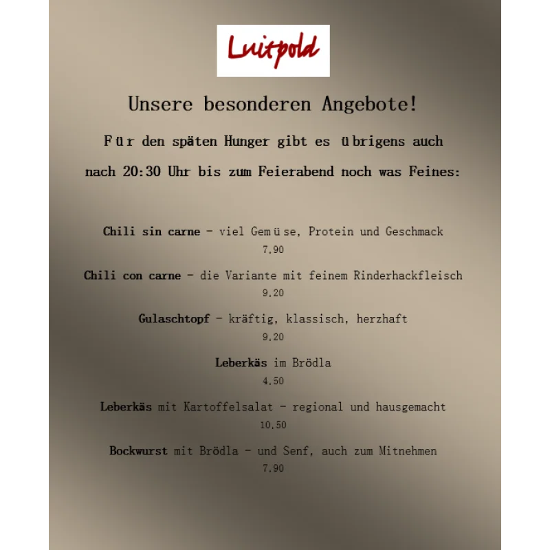 Willkommen im Café Luitpold