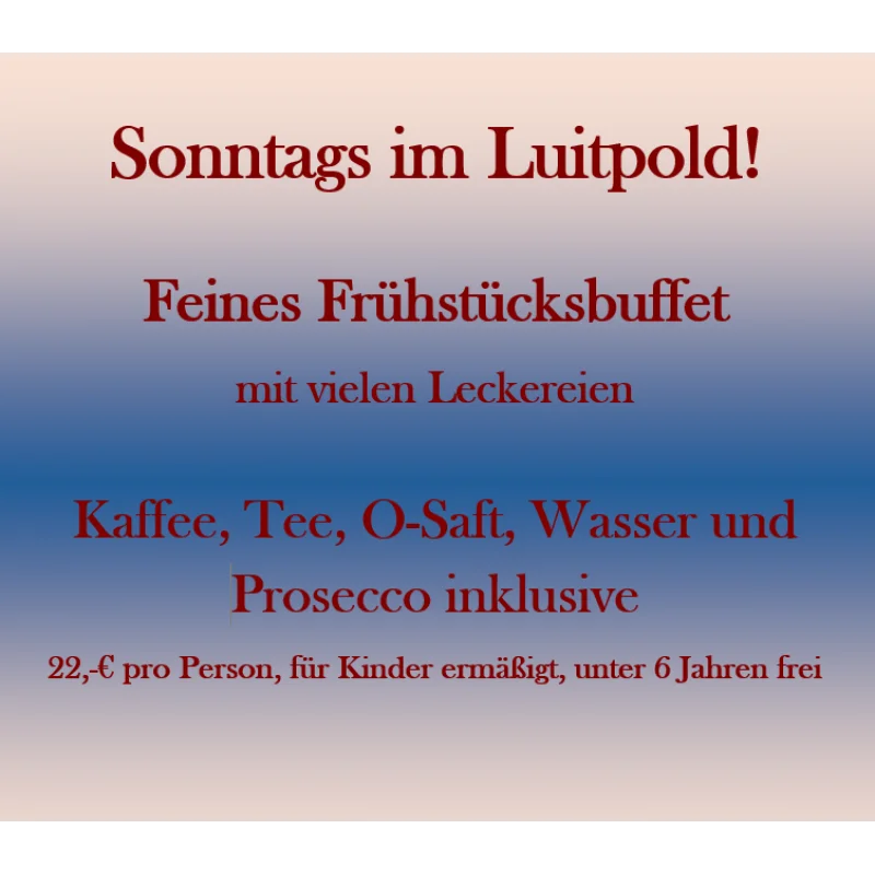 Willkommen im Café Luitpold