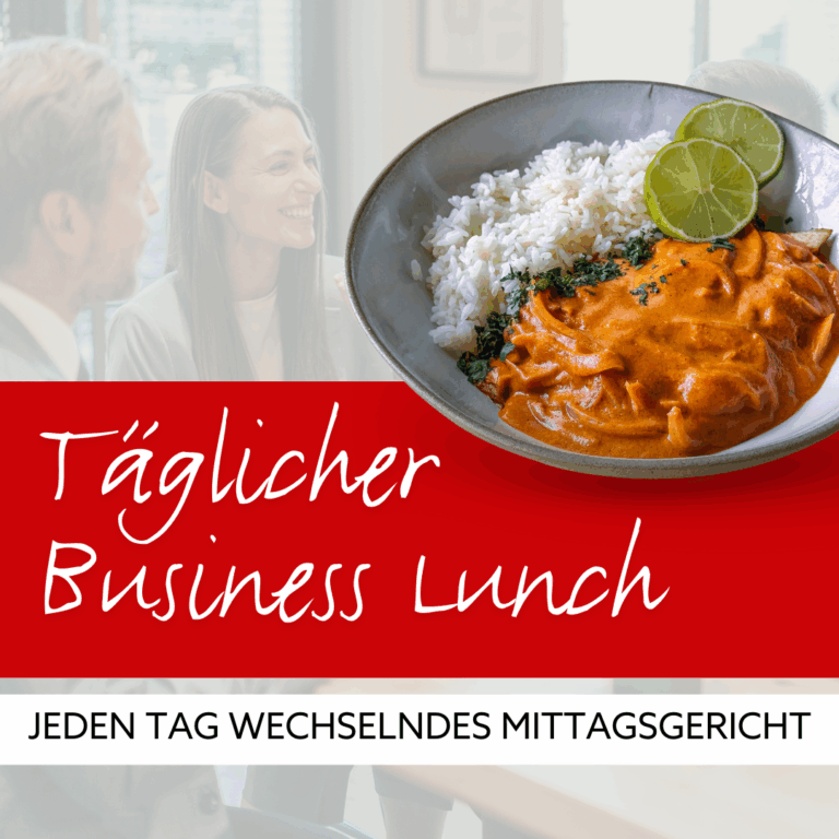 Täglicher Business Lunch im Café Luitpold Bamberg mit wechselnden Mittagsgerichten